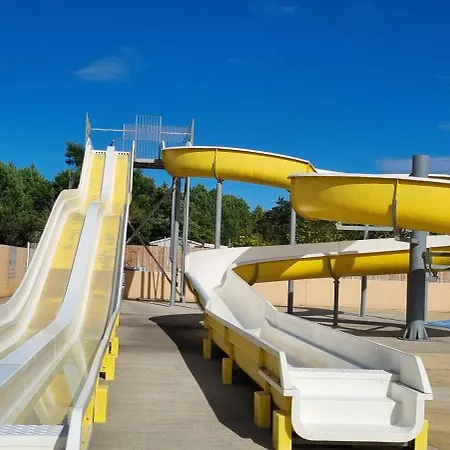 Mobil-home Les Oyats 4 Etoiles, Seignosse, Landes مكان تخييم