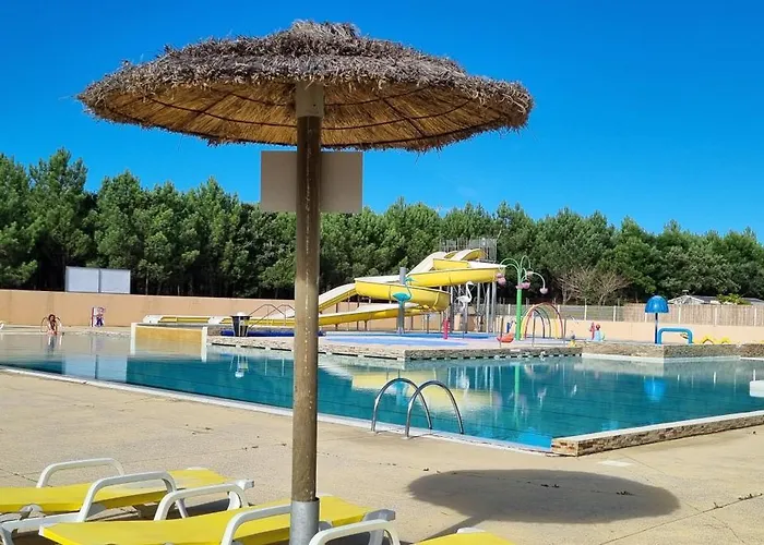 Mobil-home Les Oyats 4 Etoiles, Seignosse, Landes مكان تخييم سانيوس