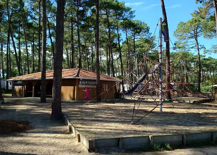 Mobil-home Les Oyats 4 Etoiles, Seignosse, Landes Campingplads *