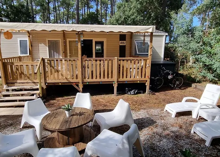 Mobil-home Les Oyats 4 Etoiles, Seignosse, Landes *